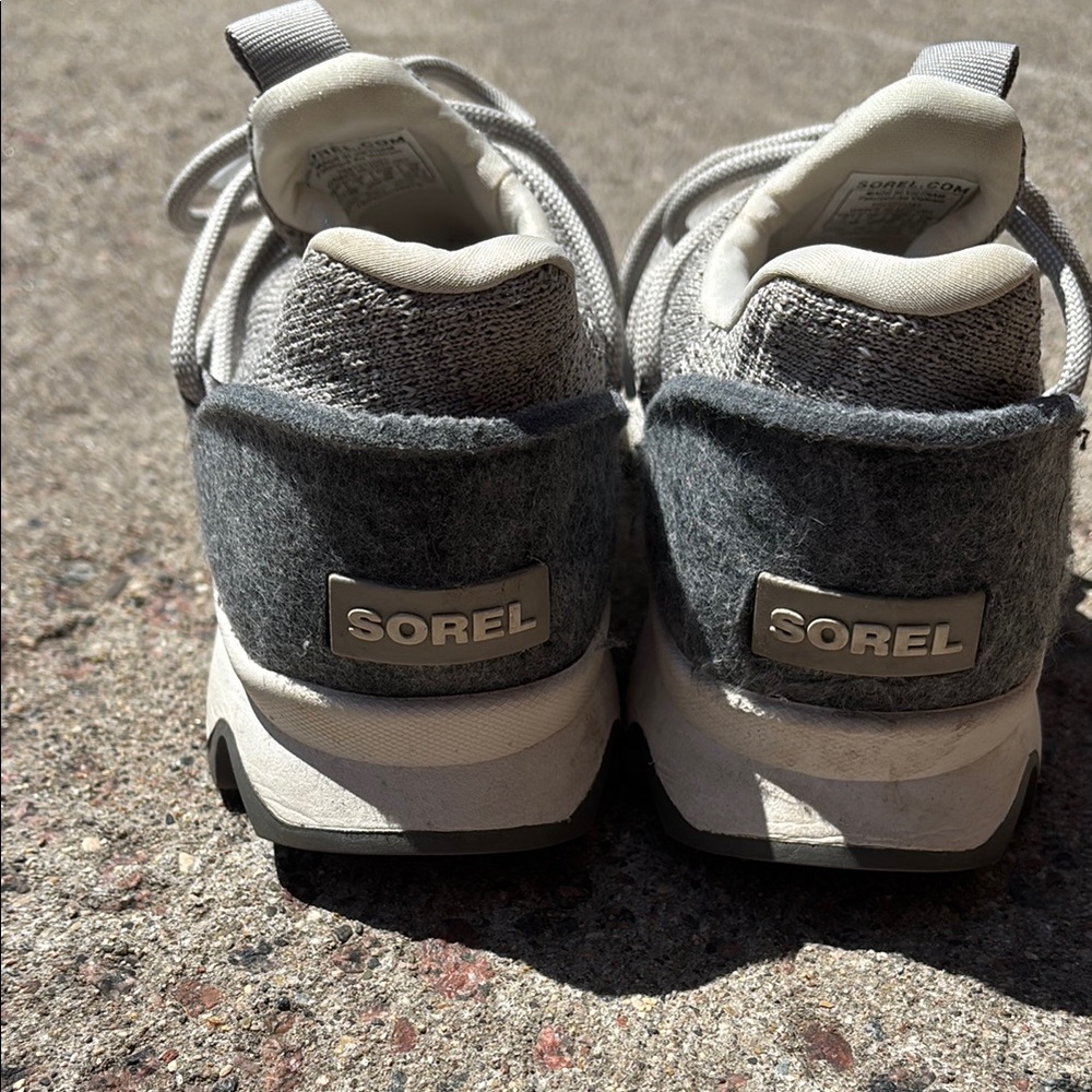 Sorel Women's Athletic Shoes - Gray and White